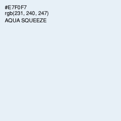 #E7F0F7 - Aqua Squeeze Color Image